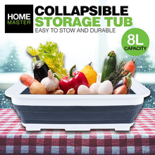 Load image into Gallery viewer, Home Master Storage Tub Collapsible Space Saver Laundry Cleaning Food 8L
