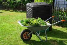 Load image into Gallery viewer, 290L Compost Bin Food Waste Kitchen Garden Aerated Recycling Composter Composting Green
