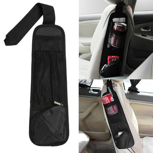 2x Car Seat Side Back Storage Organiser Pouch Mesh Pocket Hanging Bag Holder