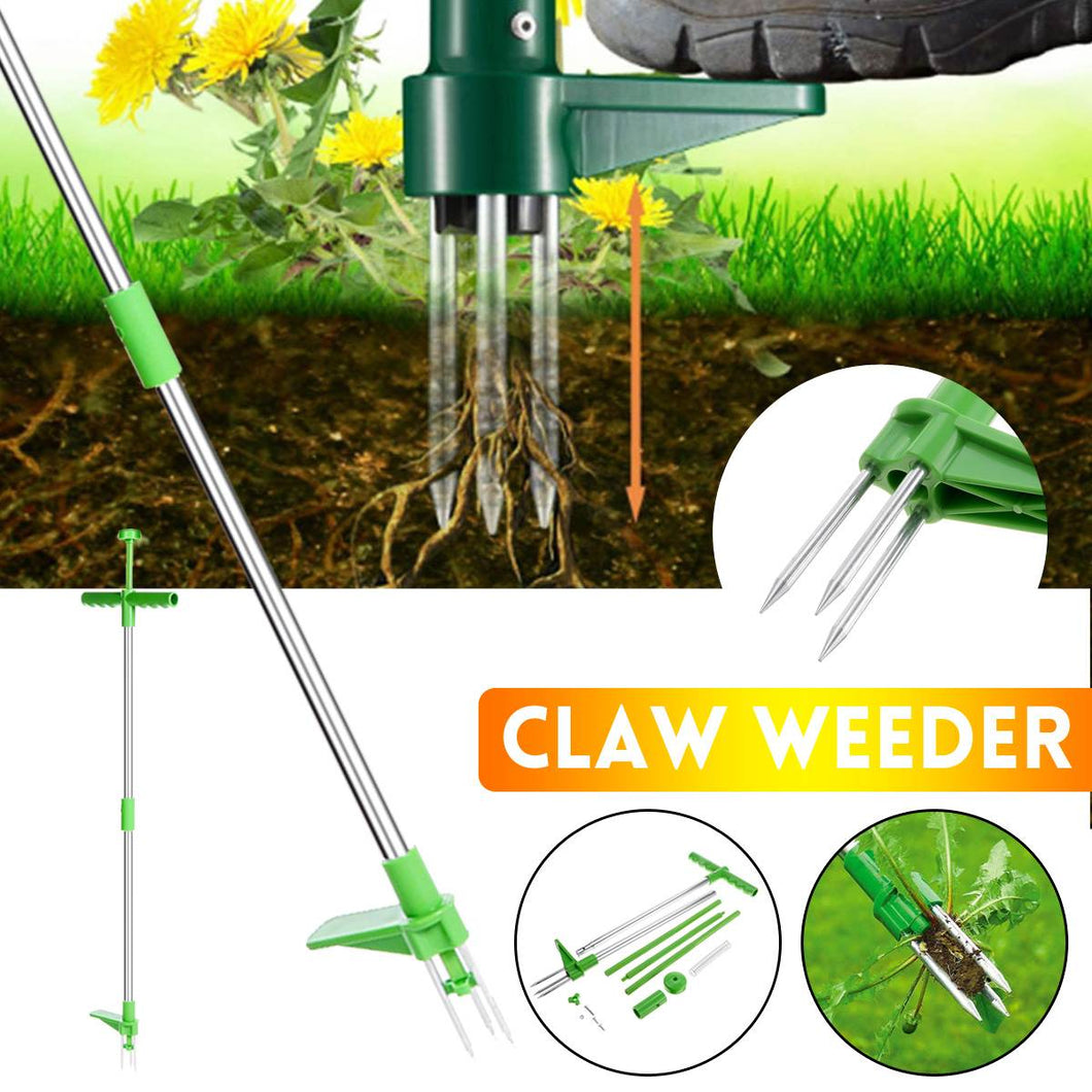 Weed Puller Remover Weeder Twister Twist Pull Garden Lawn Root Killer Tool