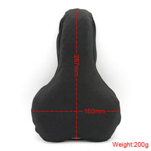 Load image into Gallery viewer, Comfortable Cool Honeycomb Gel Bicycle Seat Cushion with Zip Cover
