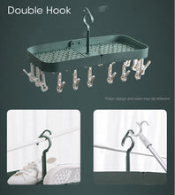 Load image into Gallery viewer, Multifunctional Foldable Hanger Clothes Socks Balcony Drying Racks
