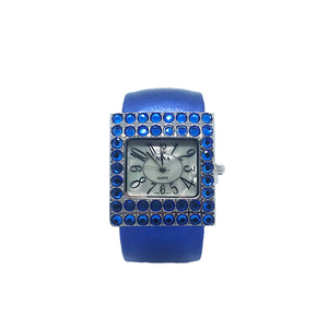 Lady Bangle Quartz Watch-Two colour-Red, Blue