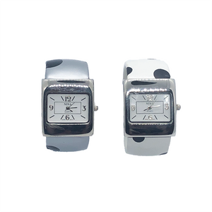 Lady Quartz Bangle Watch- Two colours-White, Silver