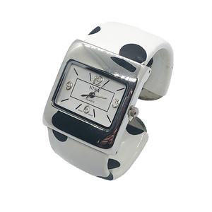 Lady Quartz Bangle Watch- Two colours-White, Silver