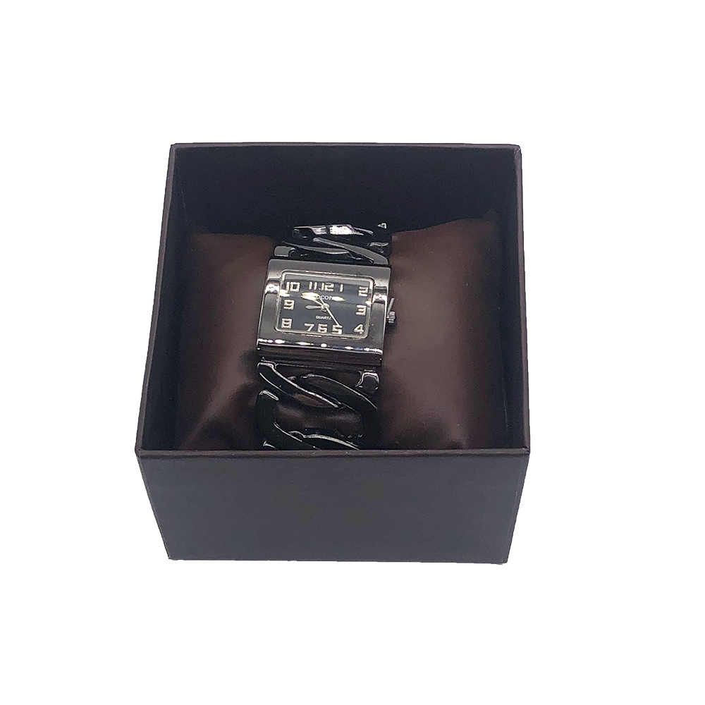 Black Bracelet Lady Watch with Gift Box