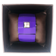 Load image into Gallery viewer, Purple Bracelet Lady Watch w/Gift Box
