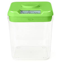 Load image into Gallery viewer, Kitchen Safe Time Locking Container Lockable Food Storage Canister with Timer - Green
