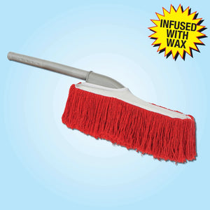 Miracle Car Duster Soft Cotton with Wax Infused Fibres Clean Brush