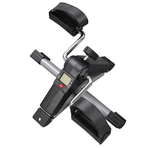 Portable Mini Bike Trainer Exerciser Machine Desk Home Gym Pedal Cycle LCD Display