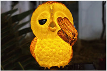 Load image into Gallery viewer, LED Solar Powered Owl Garden Light Waterproof Ornament Lawn Outdoor Lamp
