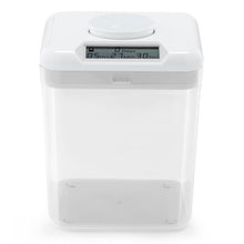 Load image into Gallery viewer, Kitchen Time Locking Container Lockable Food Safe Storage Canister with Timer - White
