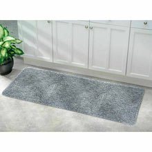 Load image into Gallery viewer, Premium Soft Microfiber Shaggy Bath Runner Mat Non Slip Kitchen 125 x 40.5cm
