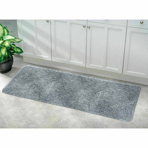 Premium Soft Microfiber Shaggy Bath Runner Mat Non Slip Kitchen 125 x 40.5cm