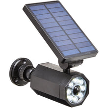 Load image into Gallery viewer, Solar Powered 8 LED PIR Motion Sensor Spotlight Garden Outdoor Security Light
