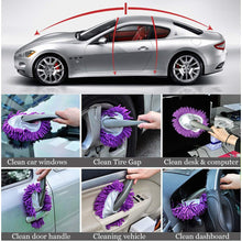 Load image into Gallery viewer, Car Dash Duster Interior Wax Multi-functional Microfiber Cleaning Brush Dust Cleaning Tool
