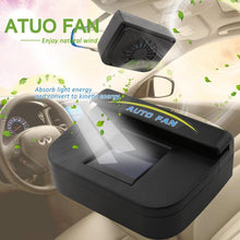 Load image into Gallery viewer, Solar Power Portable Mini Air Conditioner Car Auto Air Vent Cool Fan Conditioner
