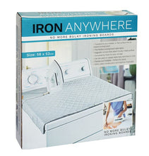 Load image into Gallery viewer, Portable Foldable Camping Travel Iron Anywhere Ironing Mats Easy Storage
