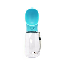 Load image into Gallery viewer, 550ML Dog Cat Pet Water Bottle Drinking Portable Outdoor Travel Cup Feeder
