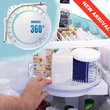 Load image into Gallery viewer, Instant Organizing Spinning 360 Degrees Grip-on Corner Shelf Kitchen Storage Bathroom Shelf
