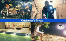 Load image into Gallery viewer, 4-Pack 100 LED Solar Powered Motion Sensor Light Outdoor Security Lamp Garden Waterproof
