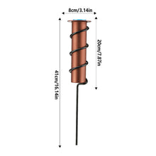 Load image into Gallery viewer, Floating Copper Rain Gauge Outdoor Metal Water Gauge Set for Lawn Garden
