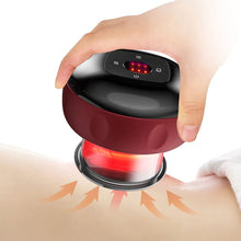 Load image into Gallery viewer, 12 Adjustable Level Portable LCD Electric Cupping Therapy Massager USB Rechargeable
