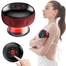 Load image into Gallery viewer, 12 Adjustable Level Portable LCD Electric Cupping Therapy Massager USB Rechargeable
