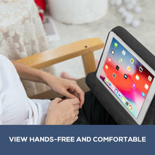 Load image into Gallery viewer, Tablet Pillow Pad Stands Book Reader Lap Rest Stand iPad iPhone Cushion Holder
