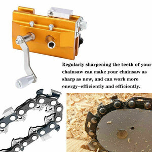 Chainsaw Sharpener Easy & Portable Jigs Sharpening Tool Chain Saws Electric Saws