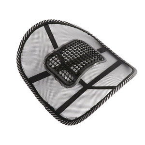 2x Mesh Lumbar Back Support Cushion Seat Posture Corrector Car Office Chair Home