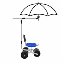 Load image into Gallery viewer, Height Adjustable 360° Rotate Gardening Seat Rolling Wheels Stool Kneeling Pad
