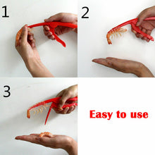 Load image into Gallery viewer, Set of 2 Prawn Peeler Shrimp Peeling Shell Removing Seafood Kitchen Tool
