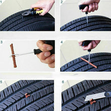 Load image into Gallery viewer, 6pcs Tyre Repair Kit Bike Car Emergency Tools Sets Tire Puncture Motorcycle
