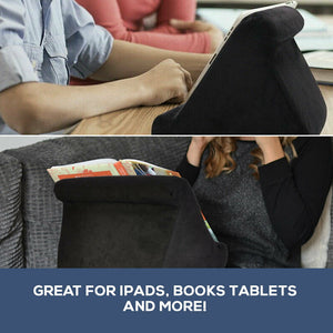 Tablet Pillow Pad Stands Book Reader Lap Rest Stand iPad iPhone Cushion Holder