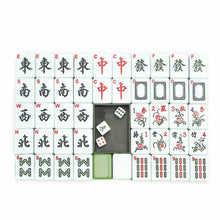 Load image into Gallery viewer, 144 Tiles Traditional Mah-Jong Set Portable Chinese Mahjong Party Game
