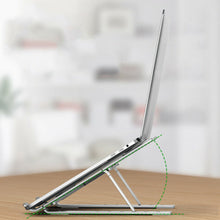 Load image into Gallery viewer, Portable Foldable Adjustable Laptop Stand Ipad Tablet Computer Desk Stands
