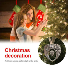 Load image into Gallery viewer, In Memory Angel Wings Pendant Christmas Tree Ornament Hanging Bauble Decors Gift
