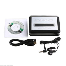 Load image into Gallery viewer, Tape to PC USB Cassette MP3 CD USB Converter Capture Digital Audio Music Player
