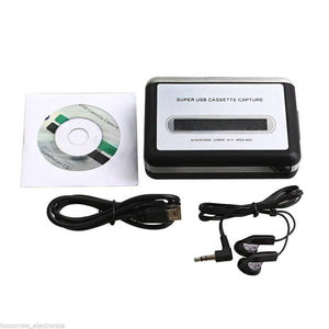 Tape to PC USB Cassette MP3 CD USB Converter Capture Digital Audio Music Player