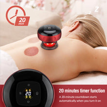 Load image into Gallery viewer, 12 Adjustable Level Portable LCD Electric Cupping Therapy Massager USB Rechargeable
