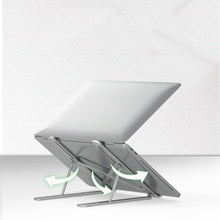 Load image into Gallery viewer, Portable Foldable Adjustable Laptop Stand Ipad Tablet Computer Desk Stands
