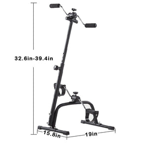 For Elderly Exercise Bike Foot Pedal Stepper Cycling Equipment Fitness Home Gym