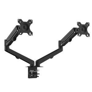 Dual Arm Bracket 10-27" Monitor Stand HD LED TV Screen Holder Desktop Mount