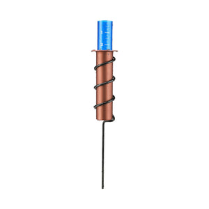 Floating Copper Rain Gauge Outdoor Metal Water Gauge Set for Lawn Garden