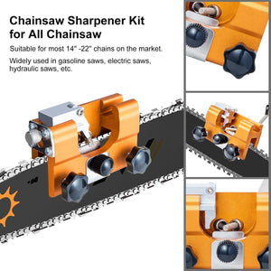 Chainsaw Sharpener Easy & Portable Jigs Sharpening Tool Chain Saws Electric Saws