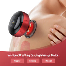 Load image into Gallery viewer, 12 Adjustable Level Portable LCD Electric Cupping Therapy Massager USB Rechargeable
