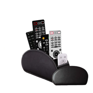 PVC Black Remote Control Home Table Holder Stand Organiser