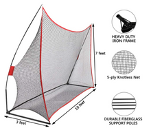 Load image into Gallery viewer, 3M Huge Golf Practice Net Hitting Training Aid Driving Chipping Cage + Carry Bag
