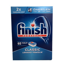 Load image into Gallery viewer, Finish Classic Powerball Dishwashing Dishwasher Tablets 60 Tabs
